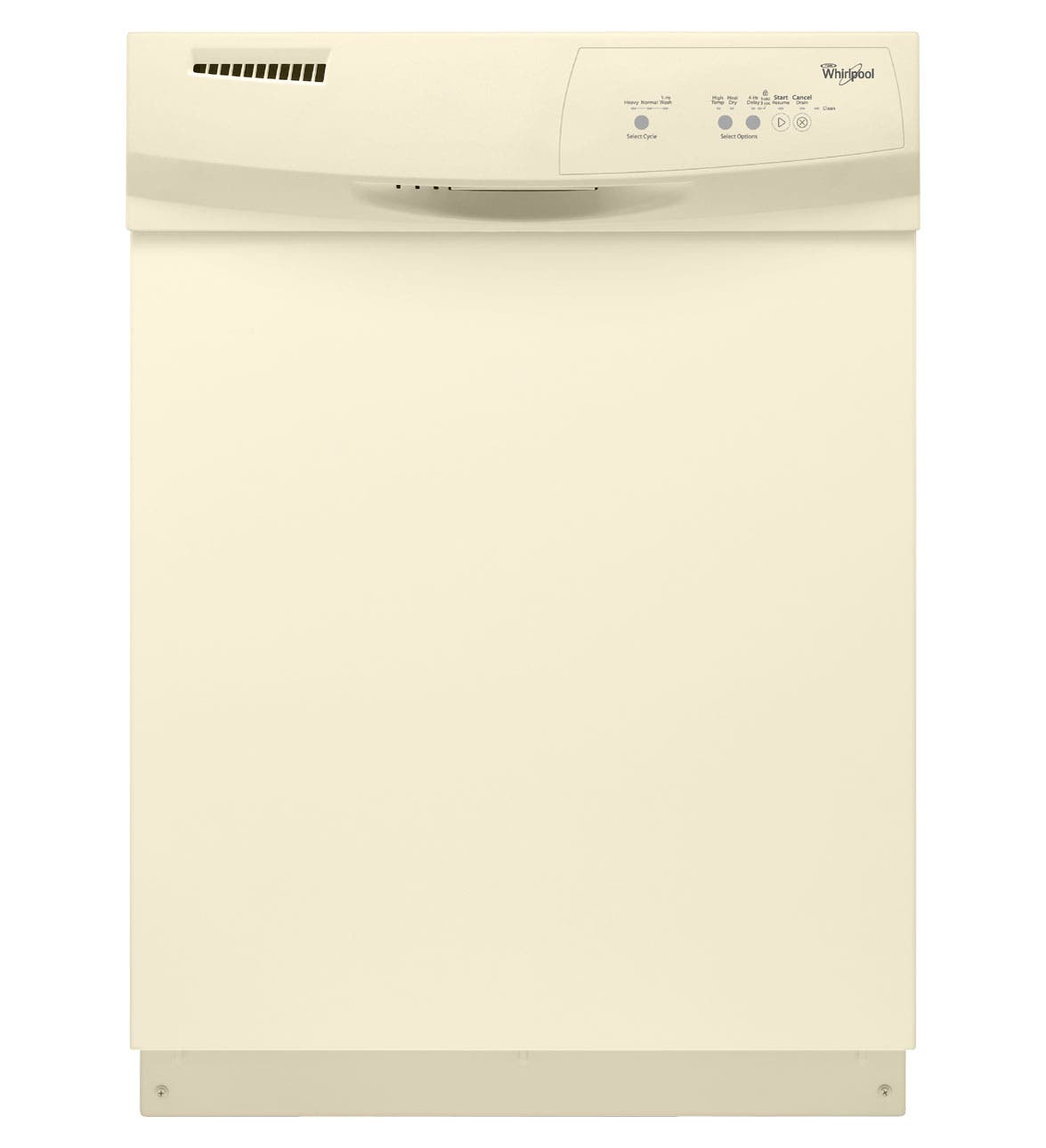 Whirlpool WDF310PAAT Bisque on Bisque