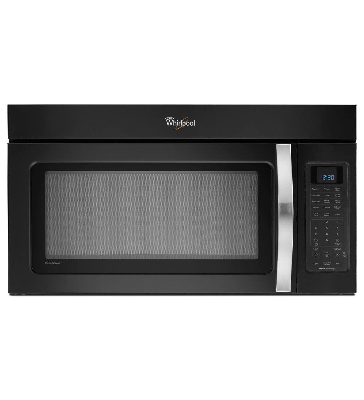 Whirlpool WMH53520AE Black with Silver Handle