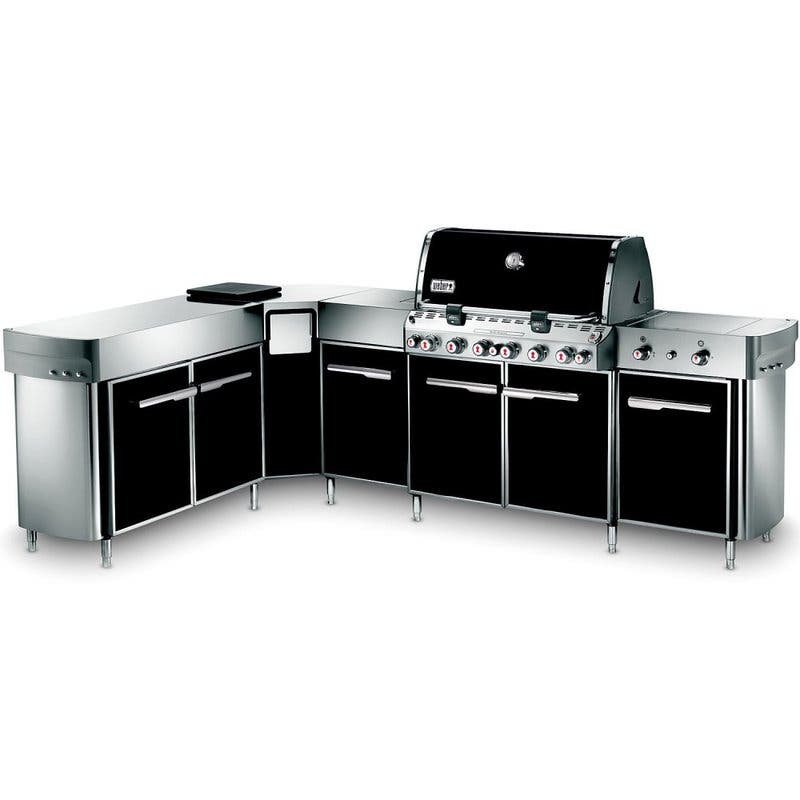 Weber 297101 Black, LP, Left Hand Return