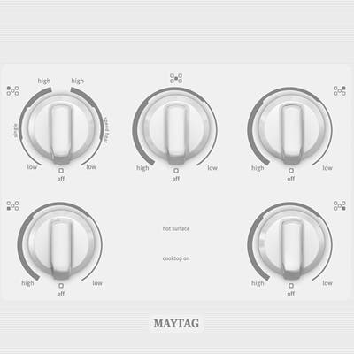 Maytag MEC7536WW White