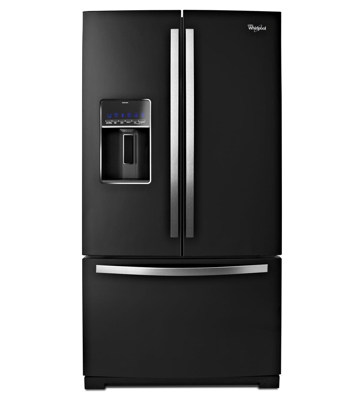 Whirlpool WRF989SDAE Black With Silver Handle