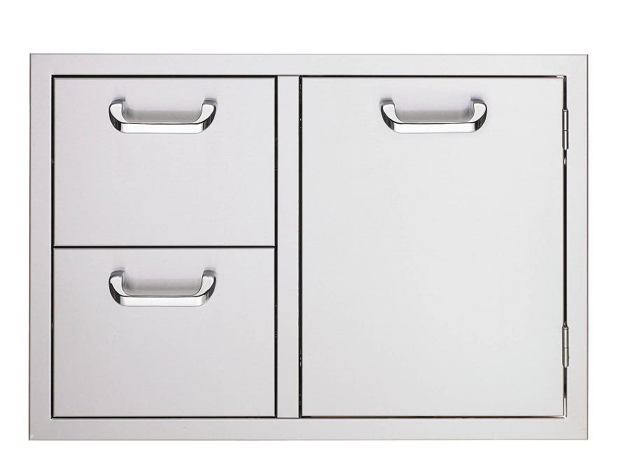 Lynx LTA530 30" Double Drawer and Trash Center Combo