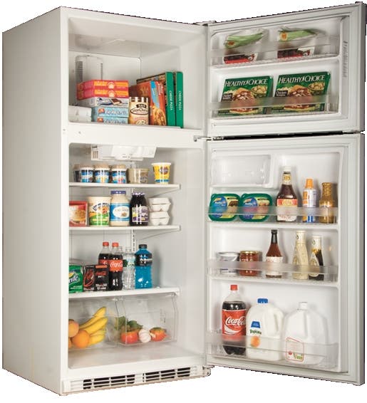 Haier RRTW18VABW 18.2 Cu. Ft. Frost-Free Top-Mount Refrigerator/Fre...