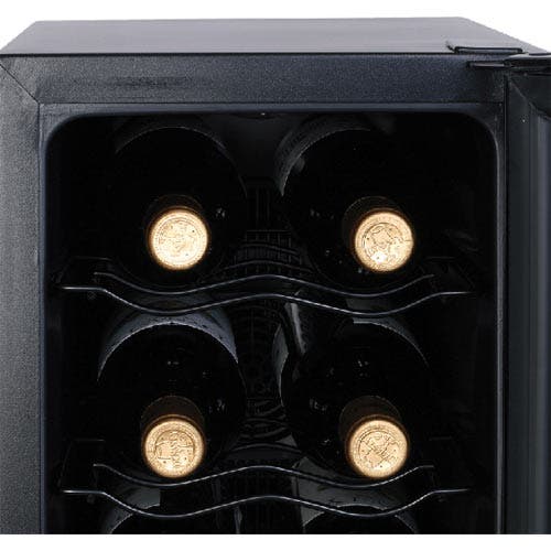 Haier HVTM08ABS 8 Bottle Thermoelectric Wine Cooler