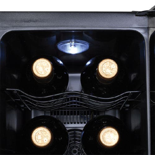 Haier HVTM08ABS 8 Bottle Thermoelectric Wine Cooler
