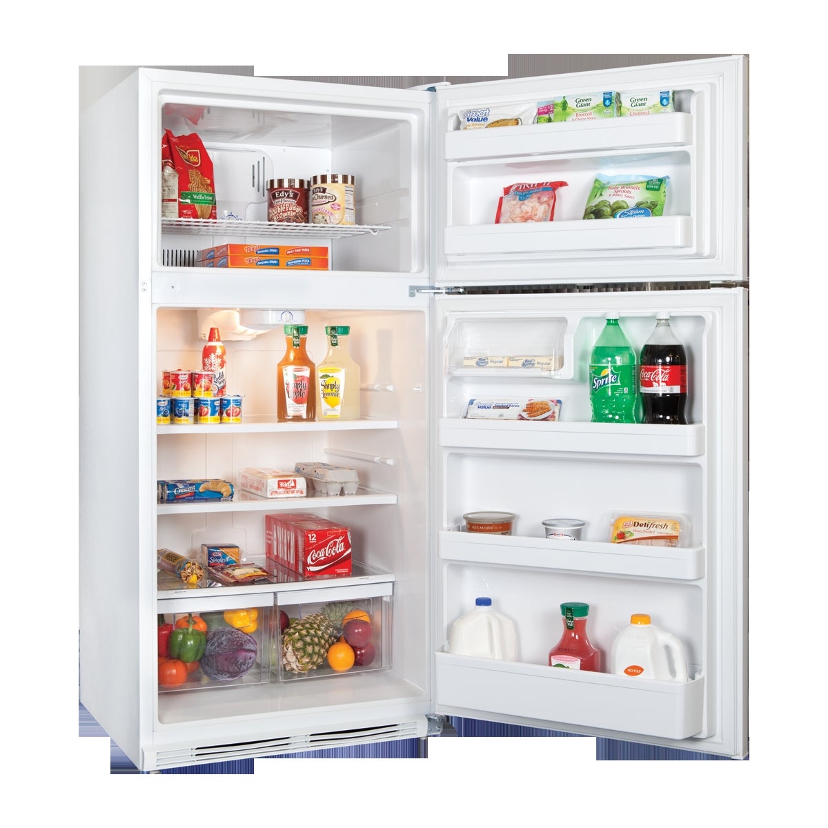 Haier HT21TS45SW 20.7 Cu. Ft. Capacity FrostFree Top Freezer