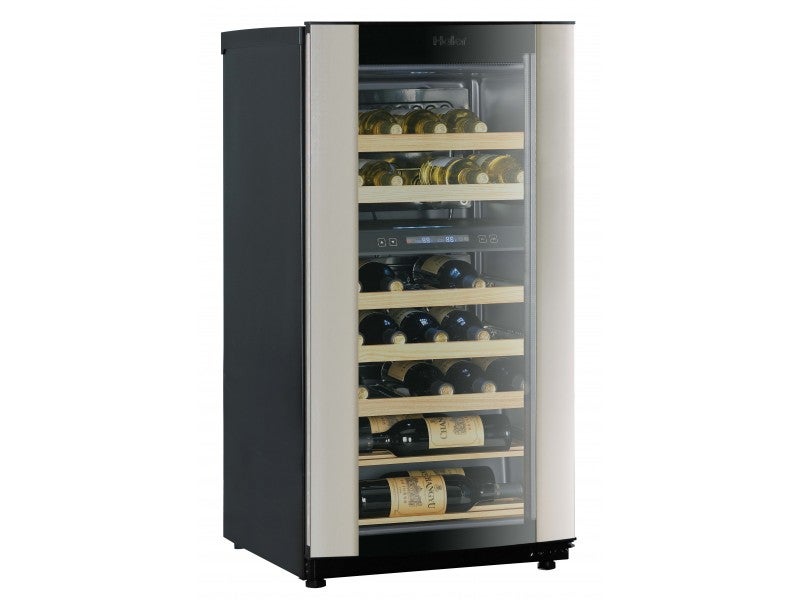 Haier HVZ040ABH5S 40Bottle Dual Zone Wine Cooler 40Bottle Dual Zone