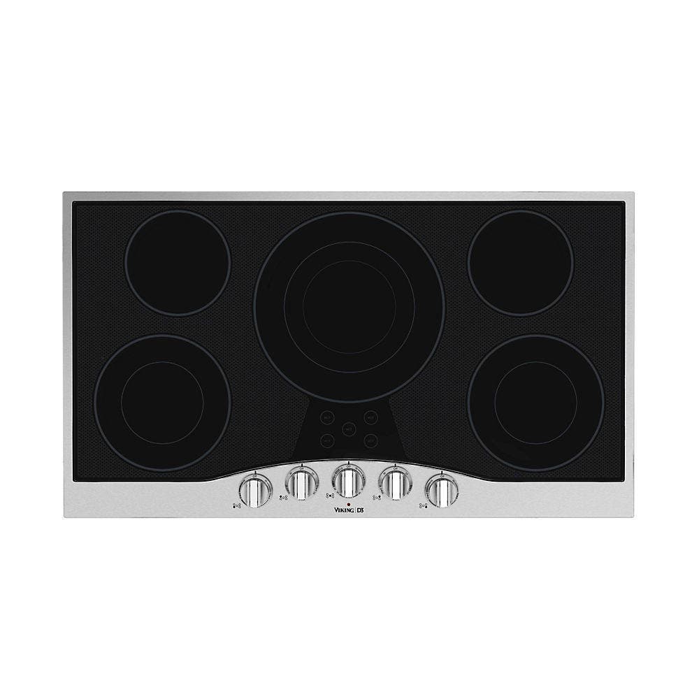 Viking RDECU2665BSB 36" Electric Cooktop