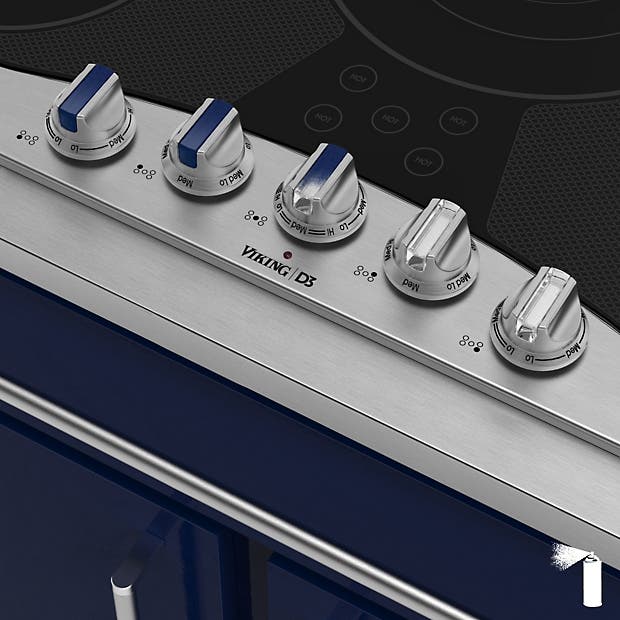 Viking RDECU2665BSB 36" Electric Cooktop