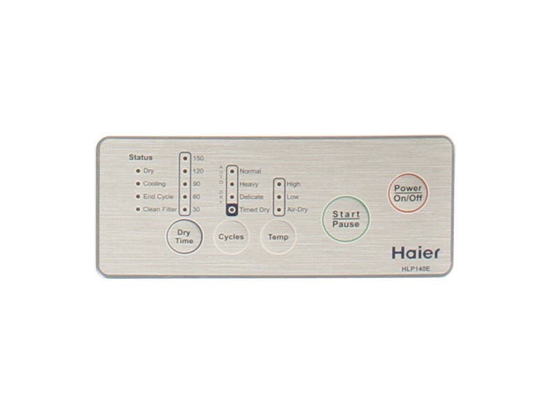 Haier HLP140E 2.6 Cu. Ft. Tumble Vented Dryer with Electronic Co...