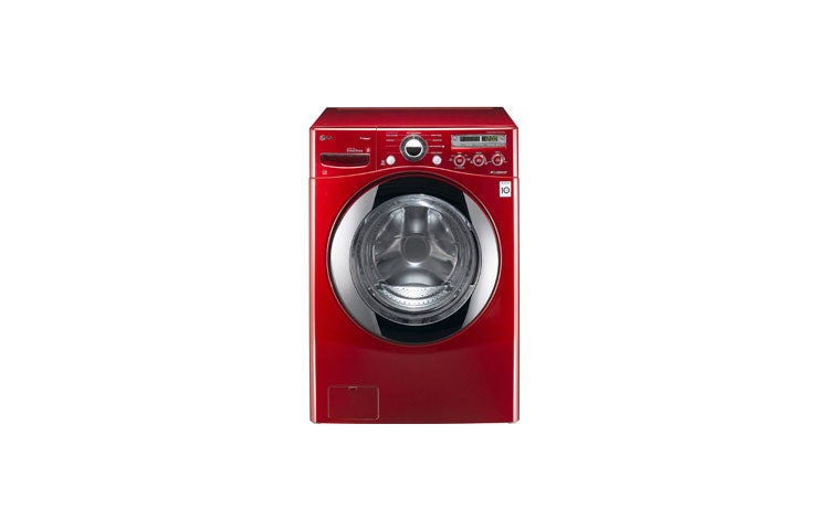 LG WM2650HRA 27 Front-Load Washer with 3.6 cu. ft. Capacity, 9 Wash  Cycles, 9 Options, Steam Option, Load Size Sensing, ColdWash Technology and  Dual LED Display: Wild Cherry Red