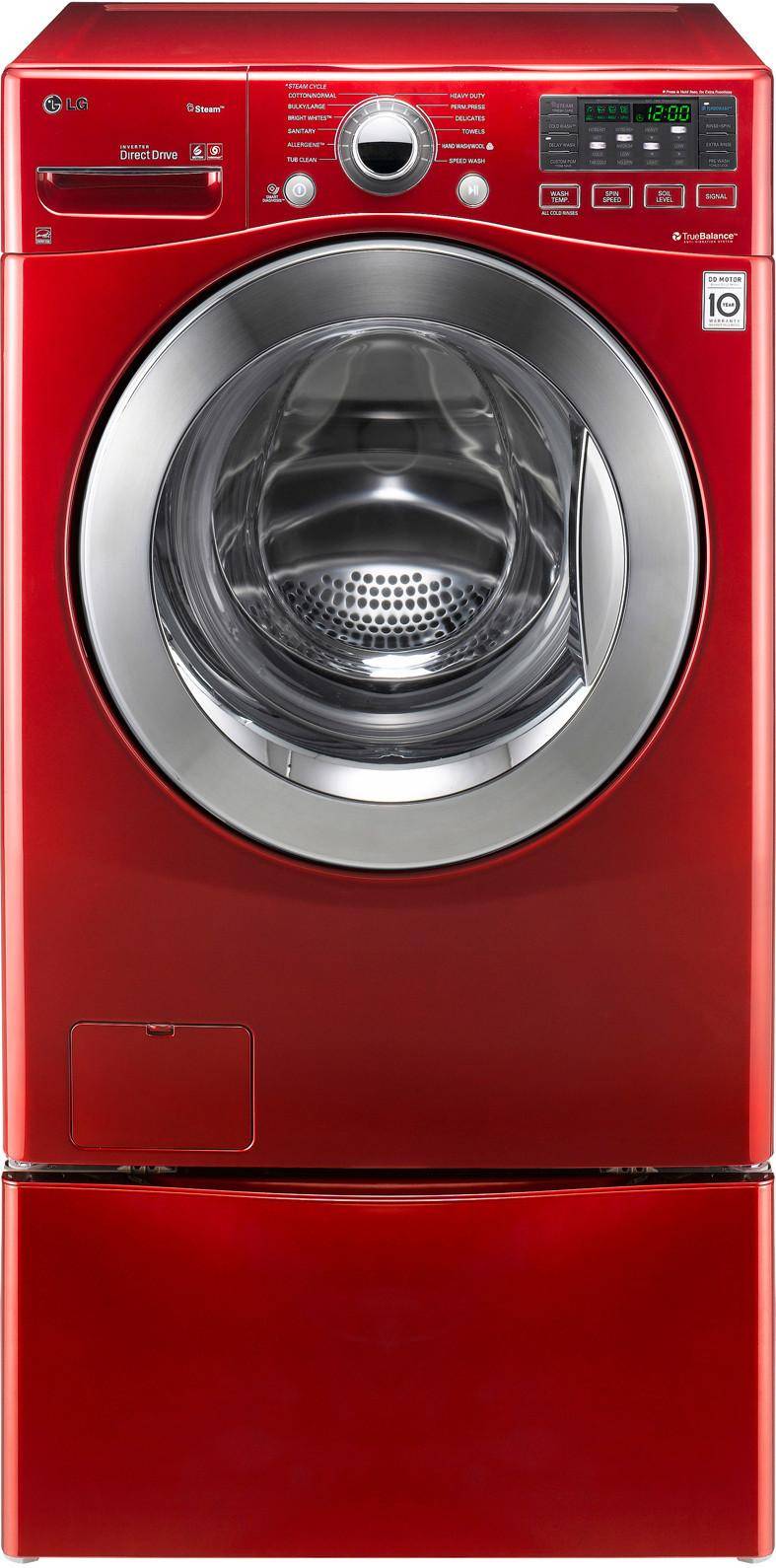 LG WM3070HRA Wild Cherry Red