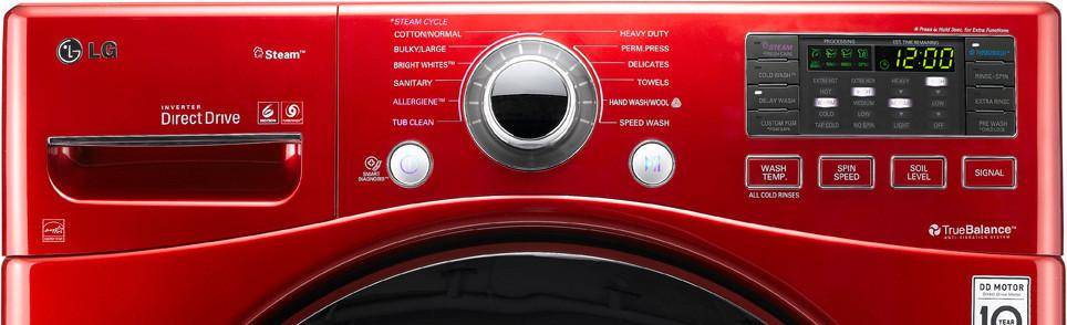 LG WM3070HRA Wild Cherry Red