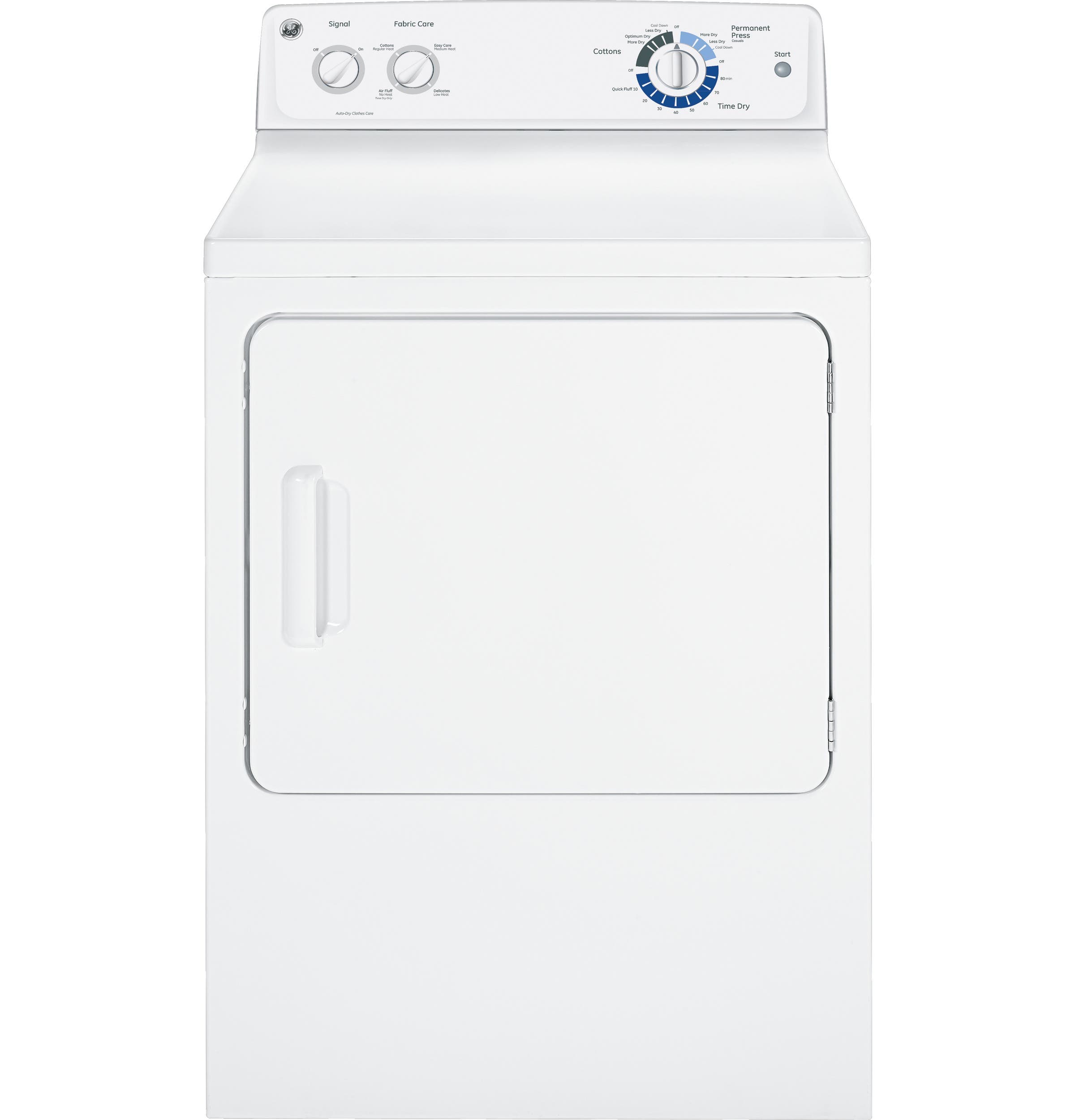 GE GTDP180EDWW 27" Electric Dryer