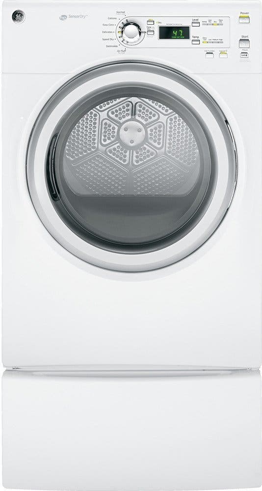 GE GFDN120GDWW 27 Inch 7.0 cu. ft. Gas Dryer