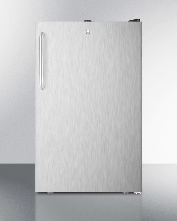 Summit FS408BLBISSTB Stainless Steel with Towel Bar Handle, Lock