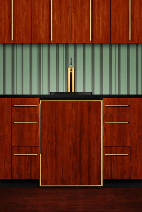 Summit SBC490BIBF Brass Frame, Requires Panel