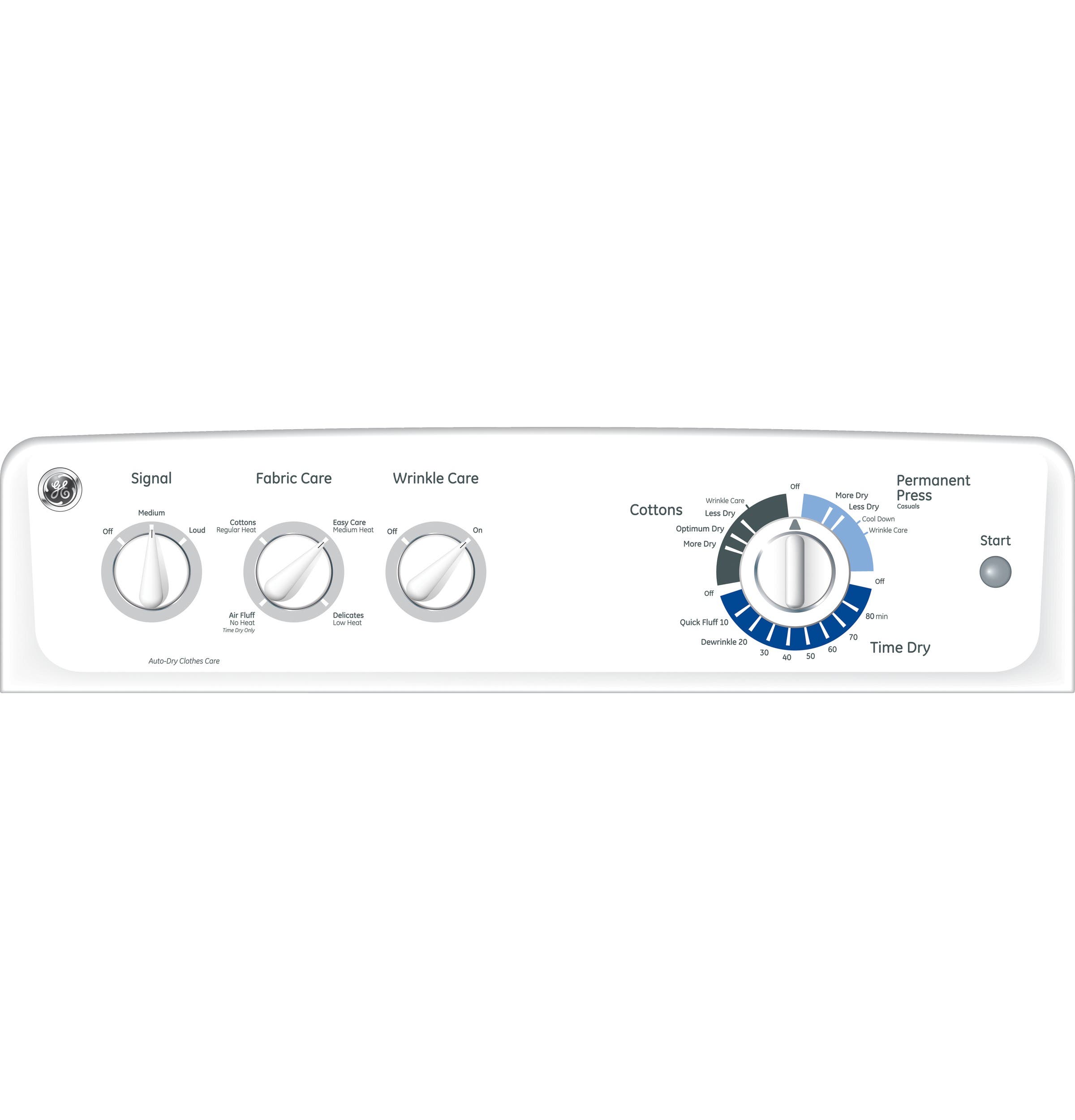 GE GTDP280GDWW White