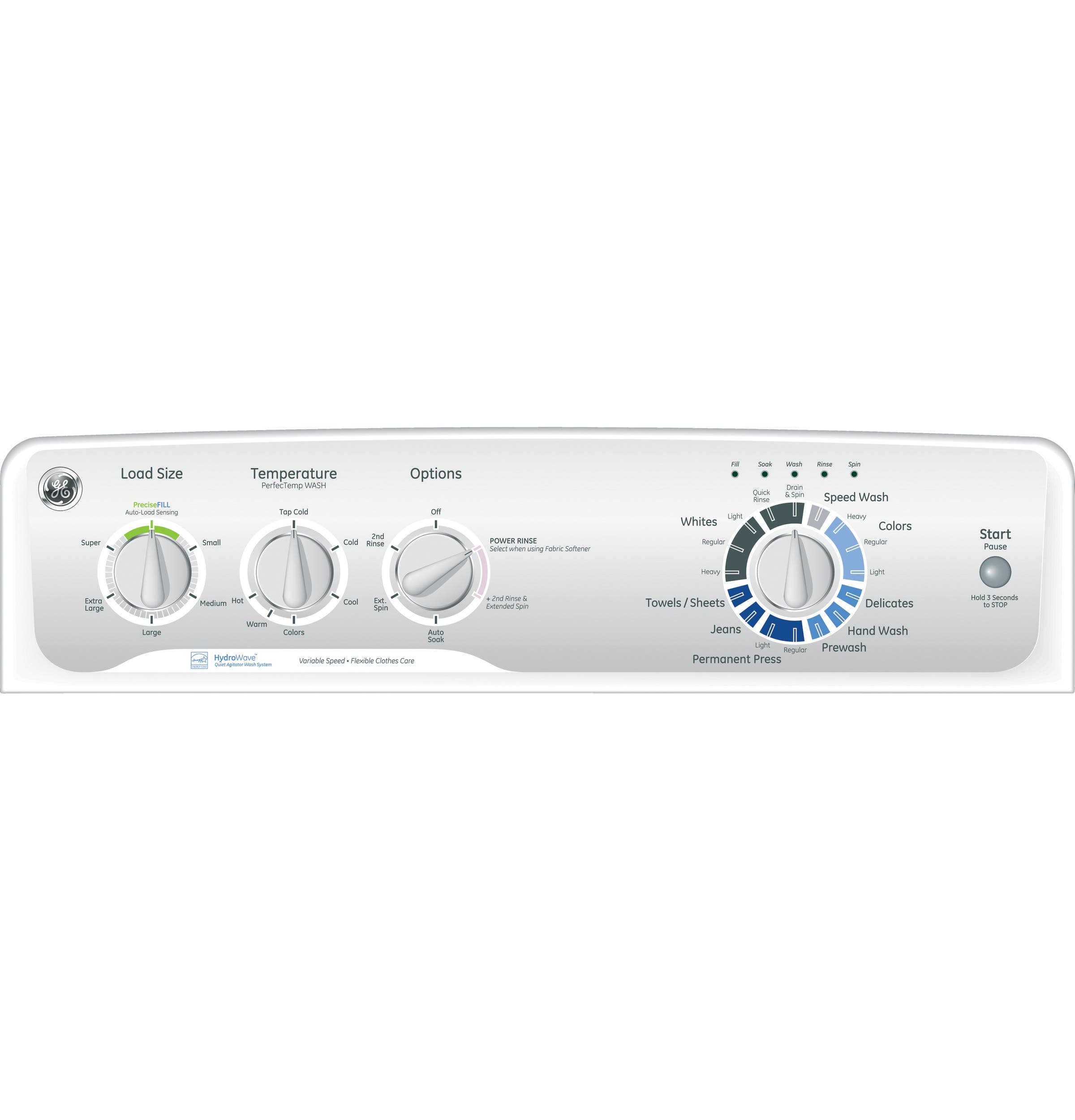 GE GTWN4250DWS 27" Top-Load Washer