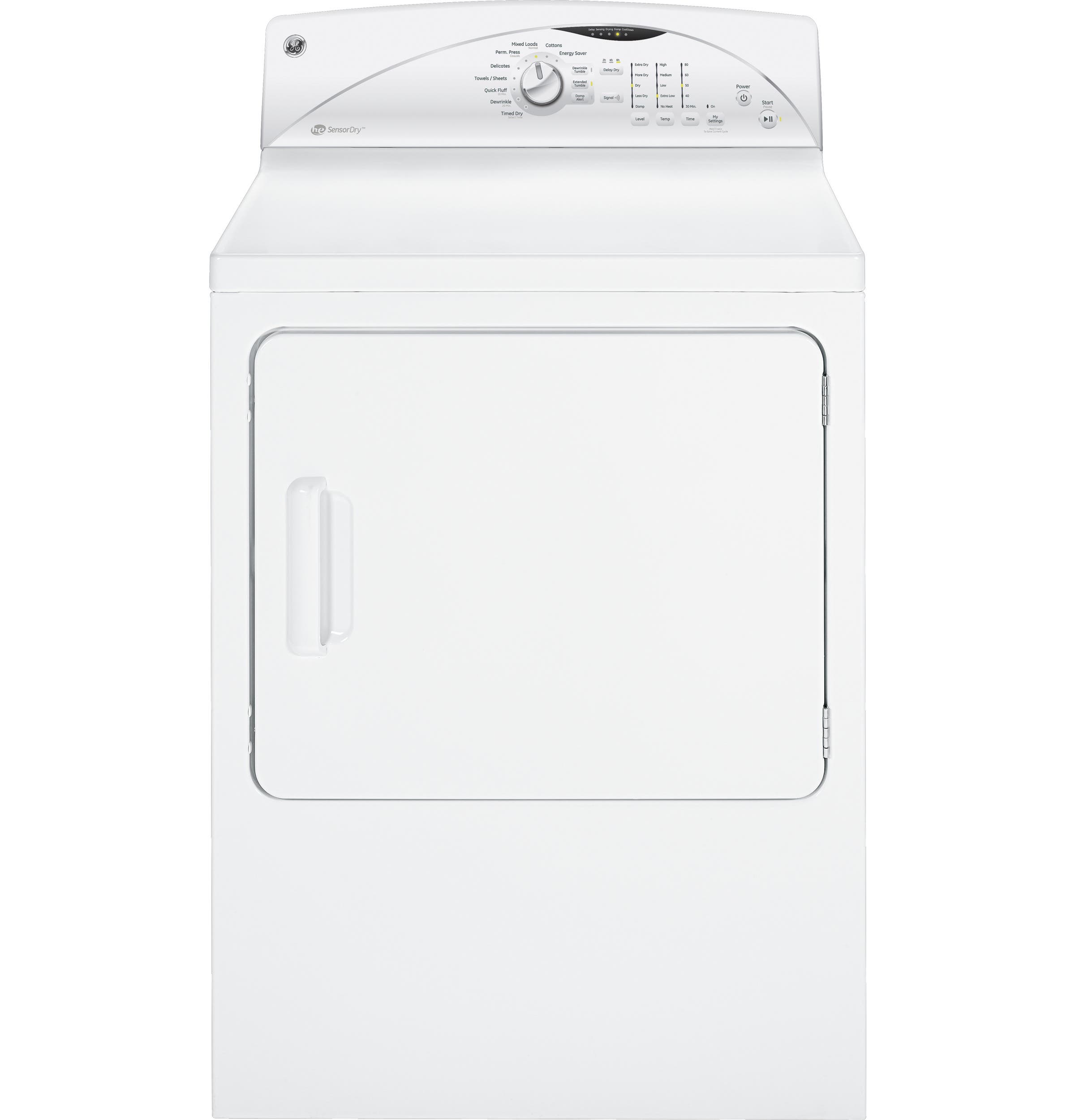 GE GTDP520EDWW 27" Electric Dryer