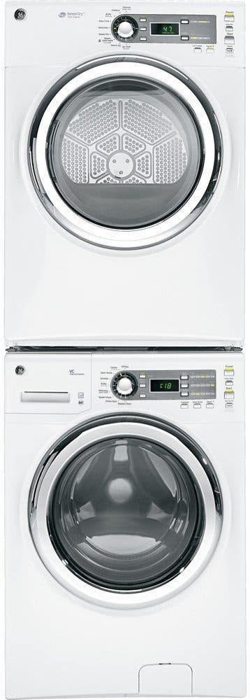 GE GFDS150EDWW 27" Front-Load Electric Dryer