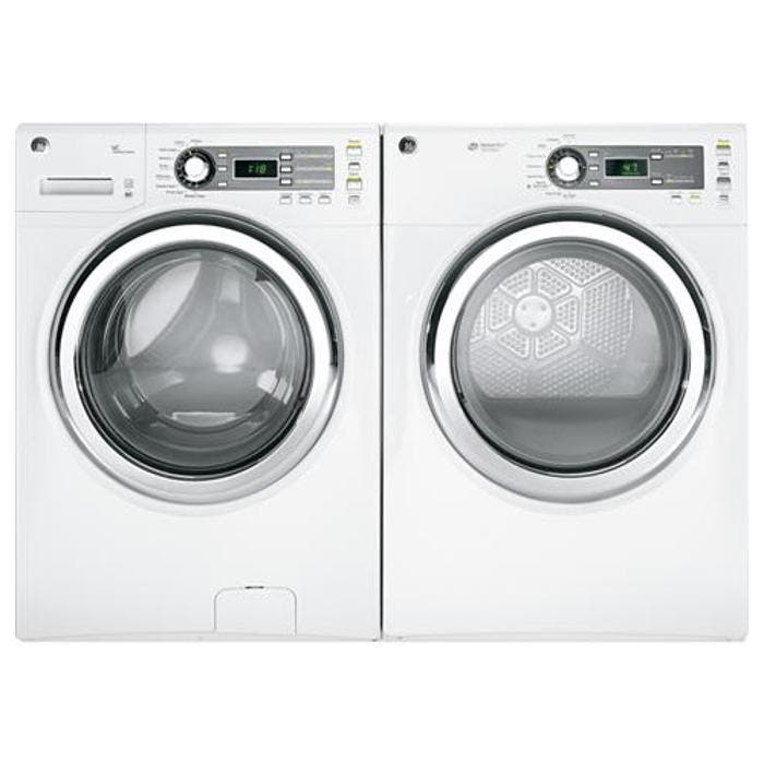 GE GFDS150EDWW 27" Front-Load Electric Dryer