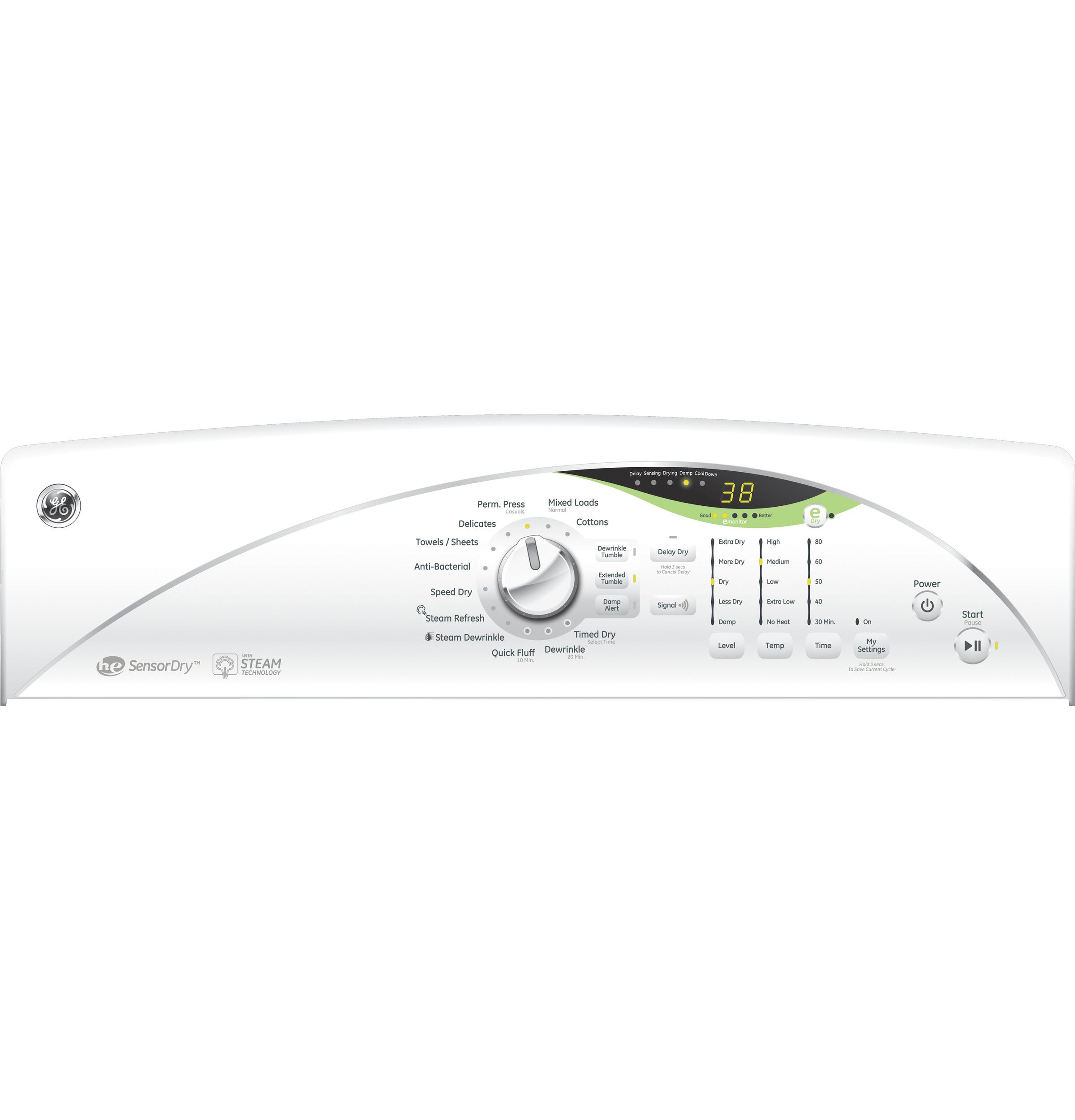 GE GTDS570GDWW White