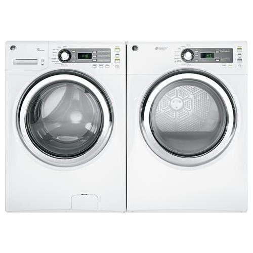 GE GFDS150GDWW 27" Front-Load Gas Dryer