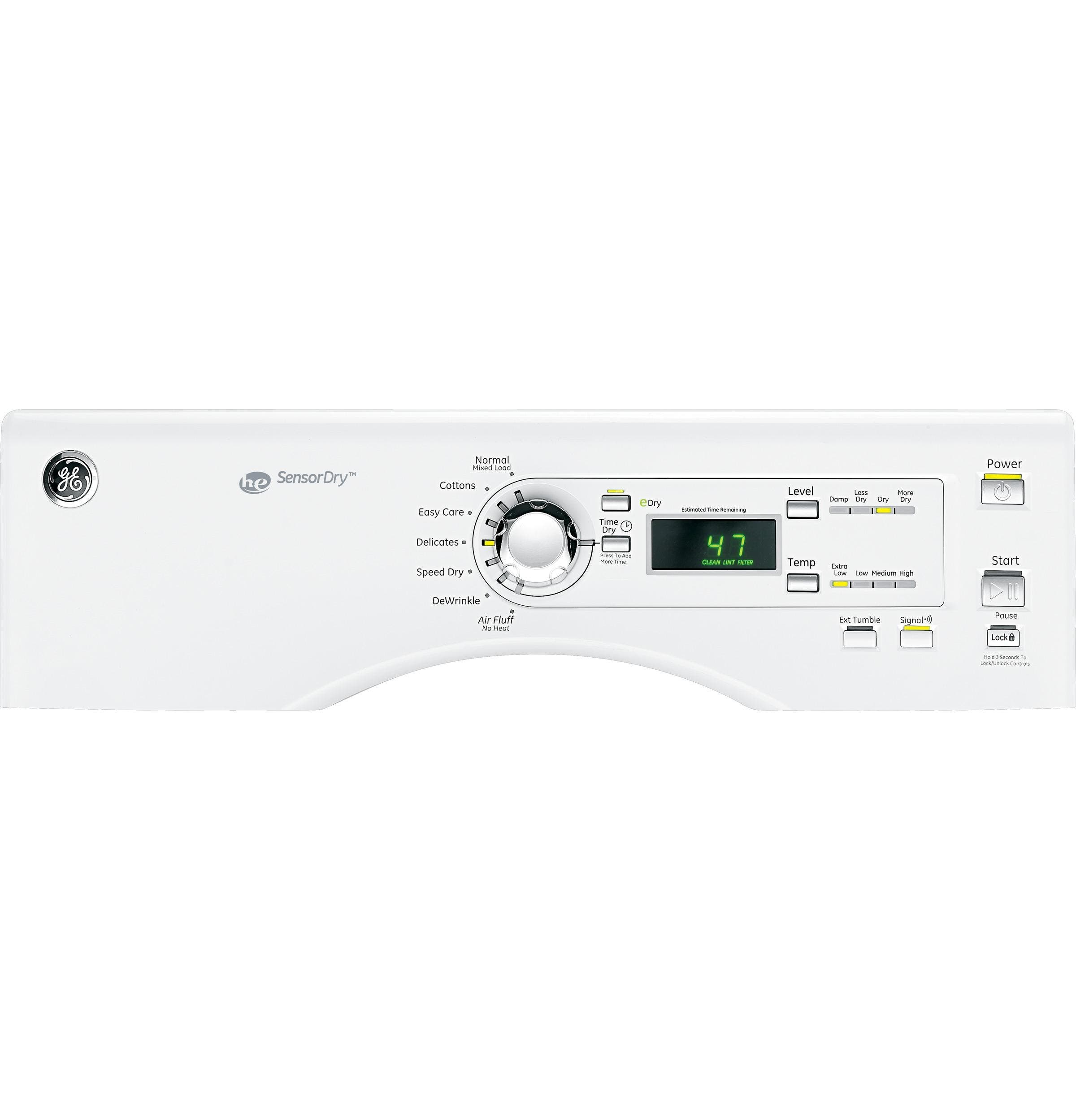 GE GFDN120EDWW 27 Inch 7.0 cu. ft. Electric Dryer