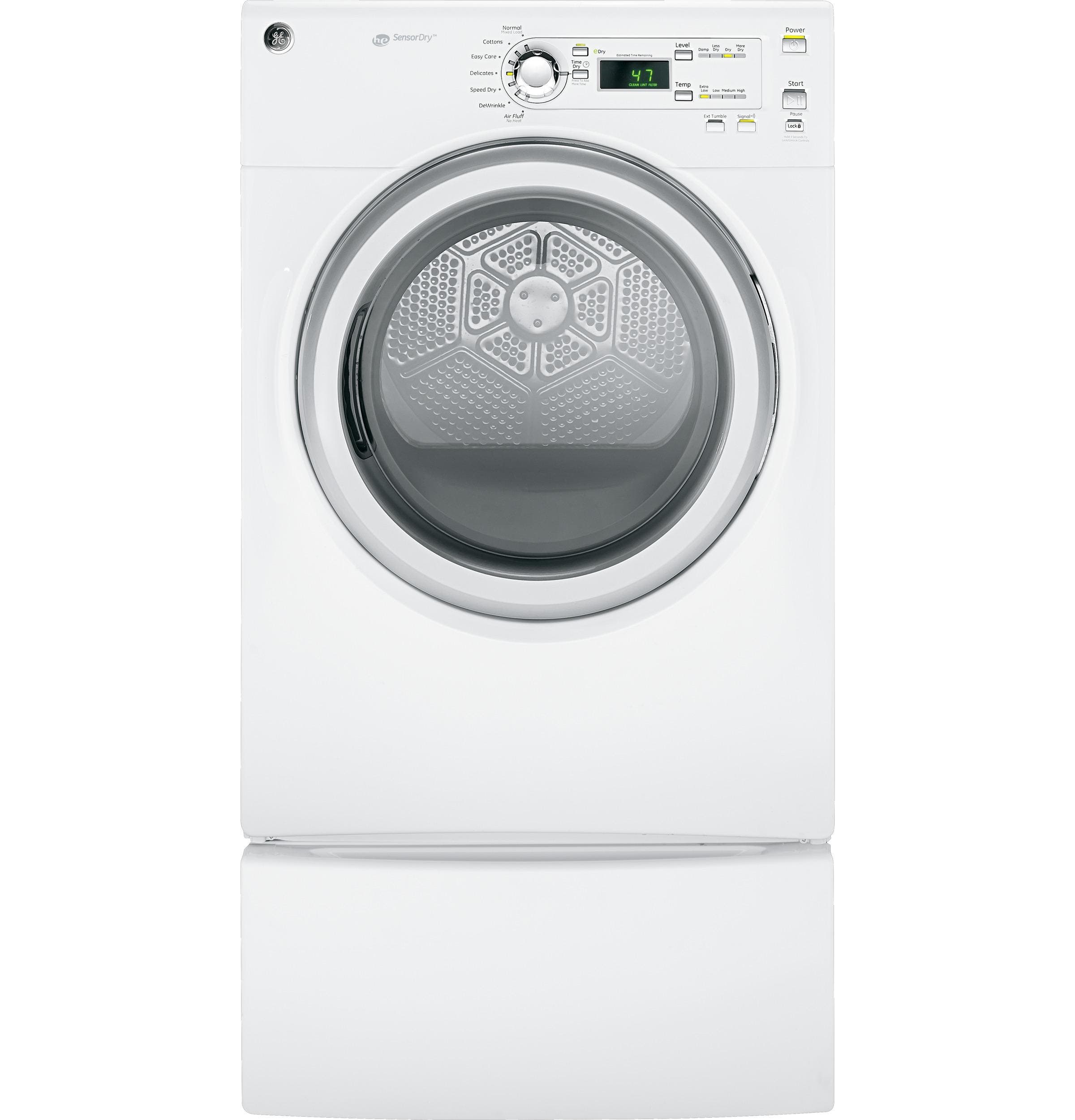 GE GFDN120EDWW 27 Inch 7.0 cu. ft. Electric Dryer