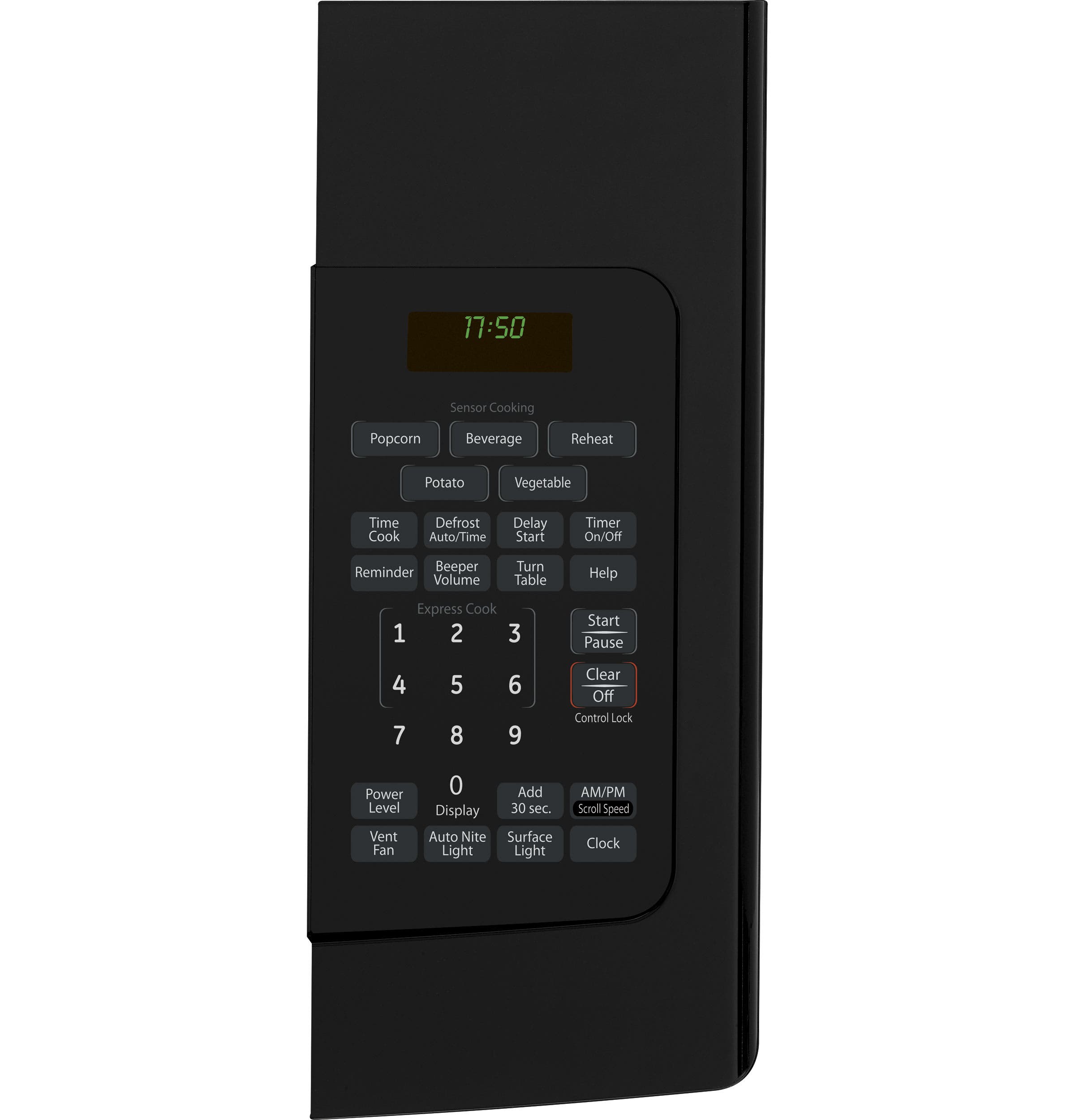 GE JVM1750DPBB Black