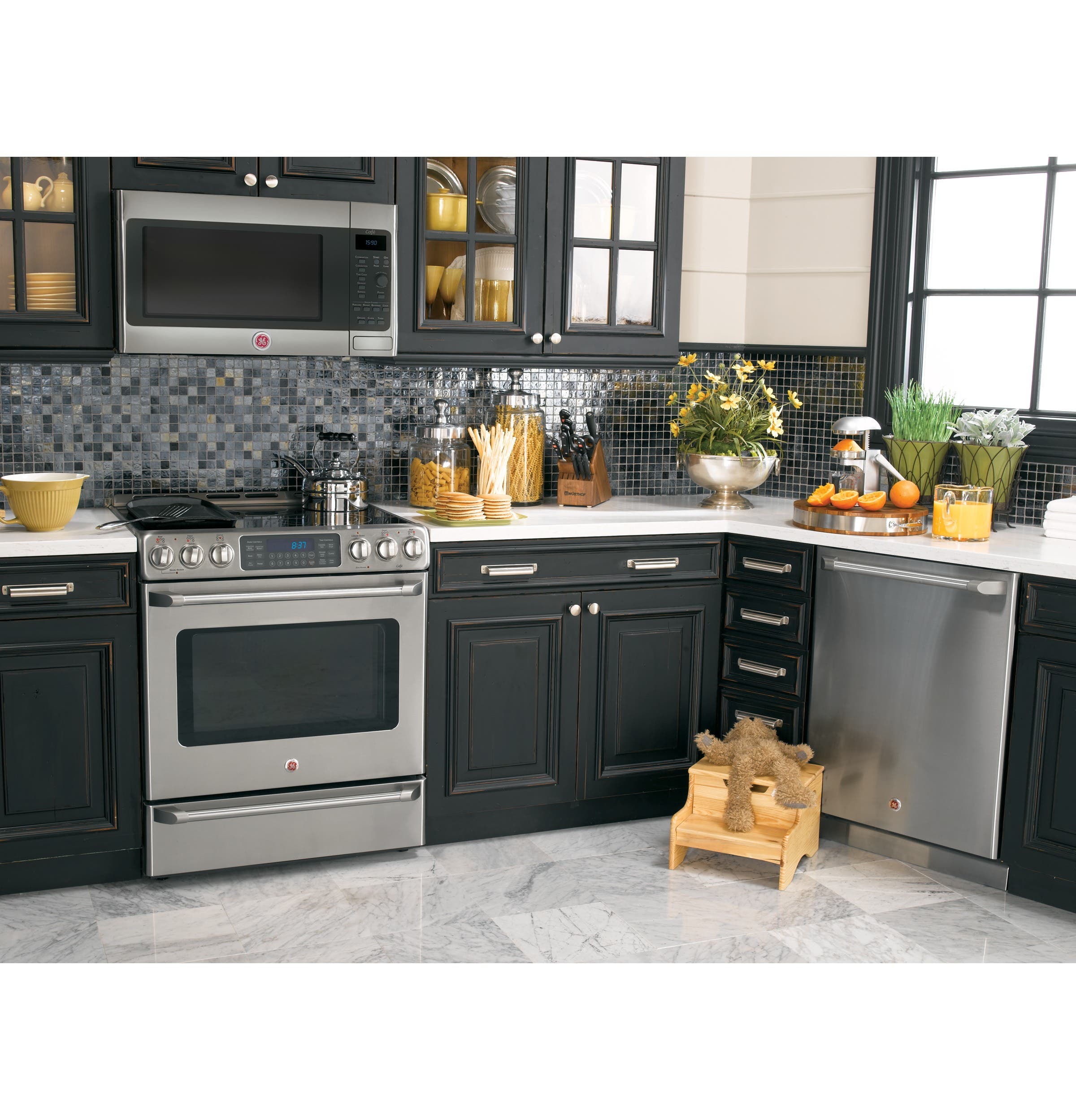 GE CS980STSS 30 Inch Slide-in Electric Range