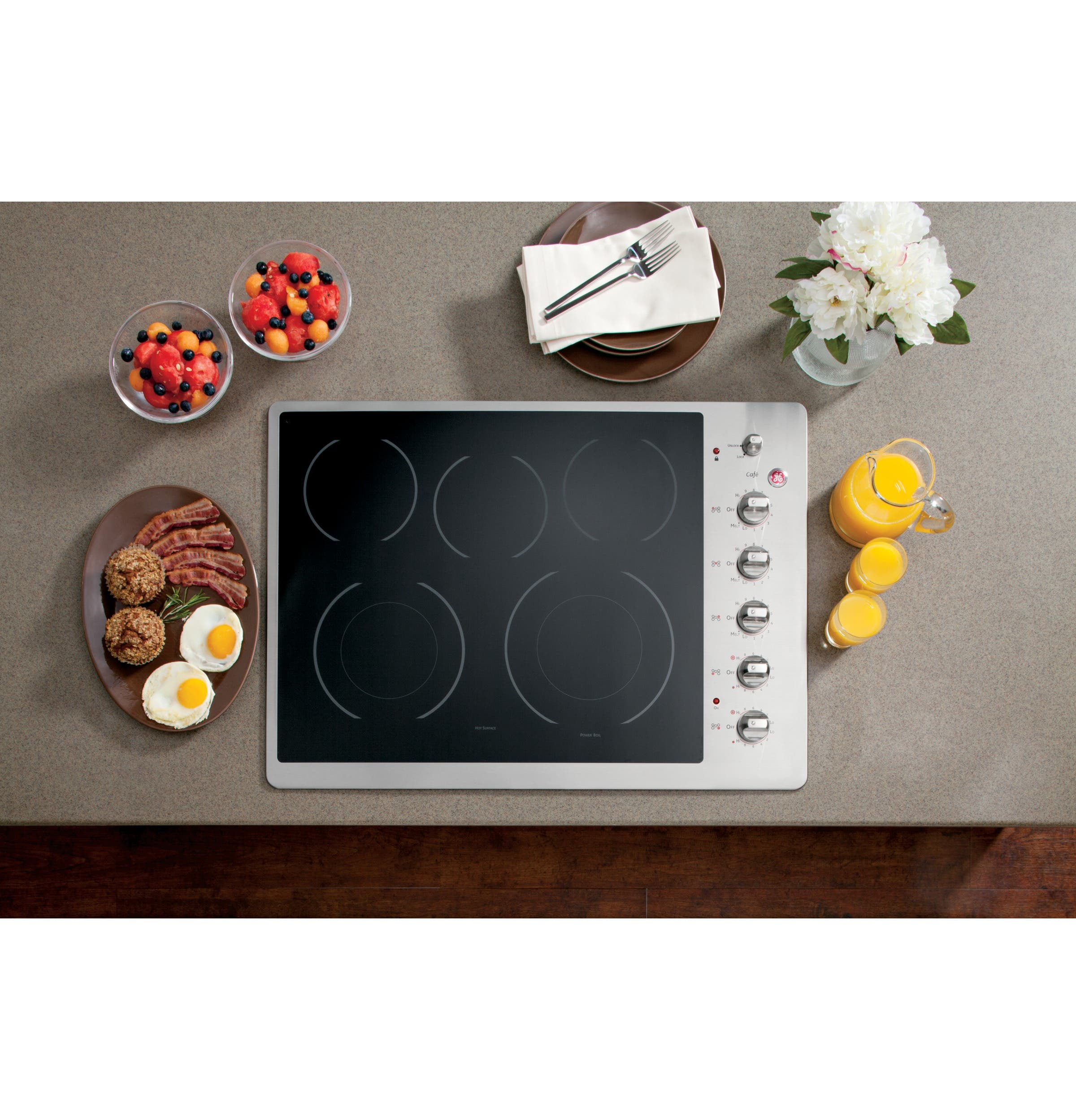 GE CP350STSS 30" Smoothtop Electric Cooktop