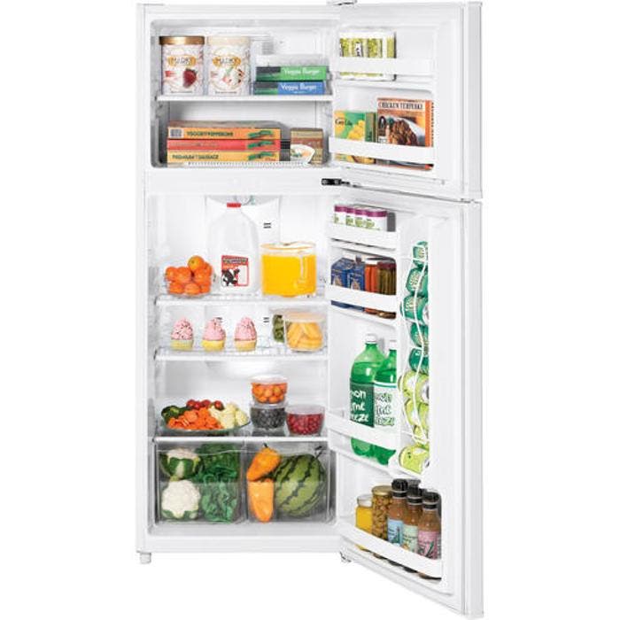 GE GTR10HADWW 9.6 cu. ft. Counter-Depth Top-Freezer Refrigerator