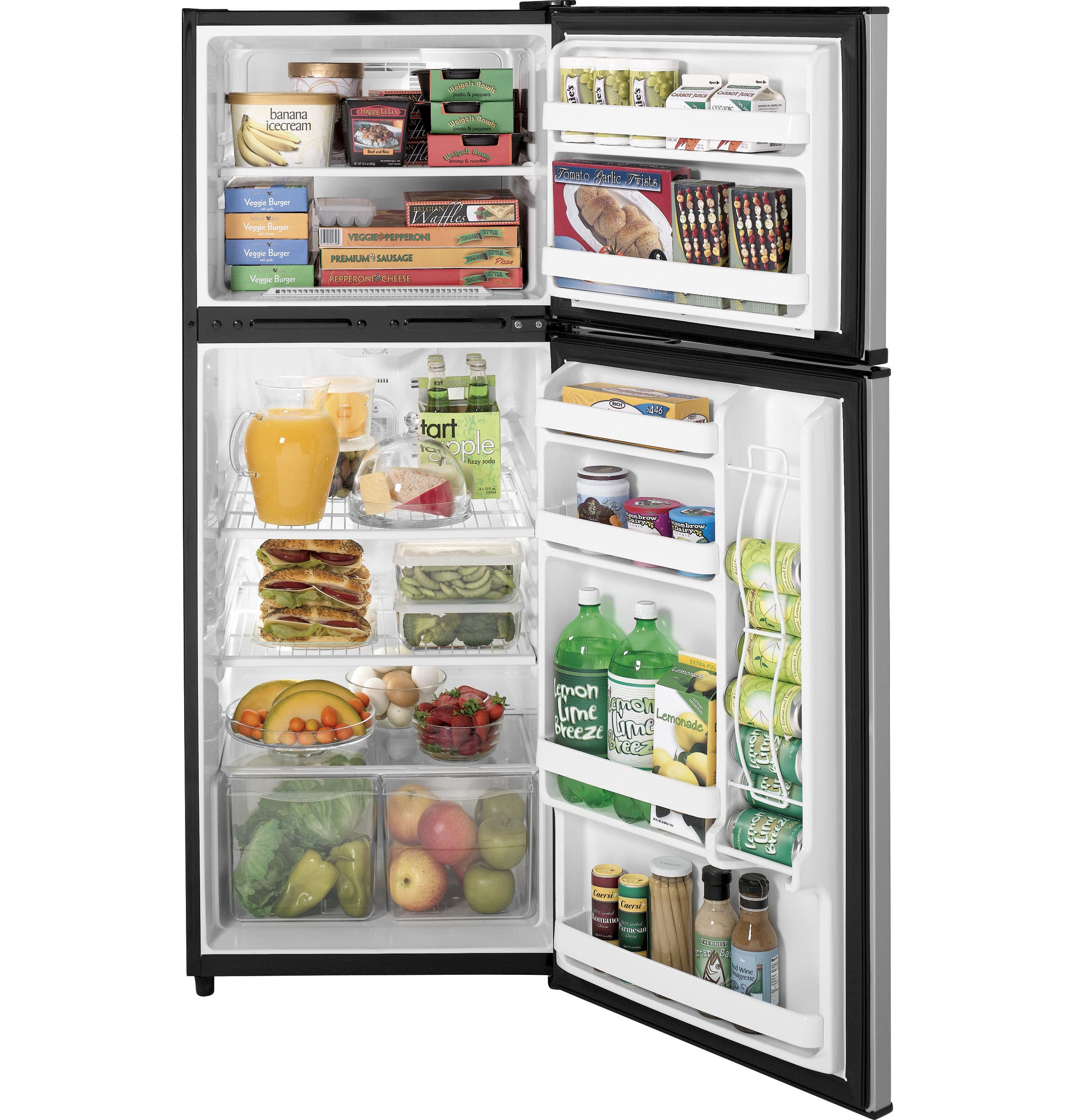 GE GTL12HBDBS 11.8 cu. ft. Top-Freezer Refrigerator