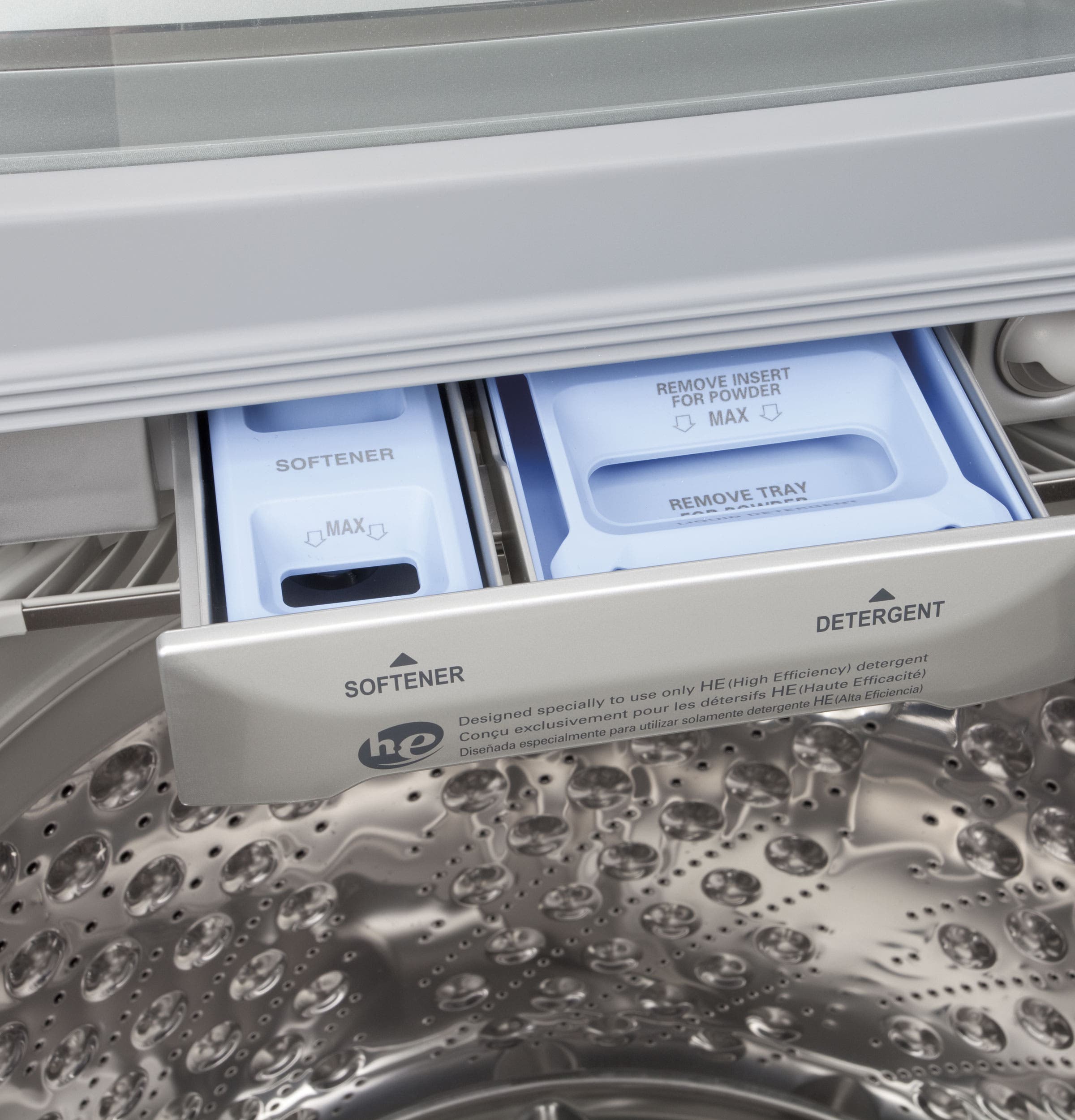 GE PTWN8055MMS Metallic Silver