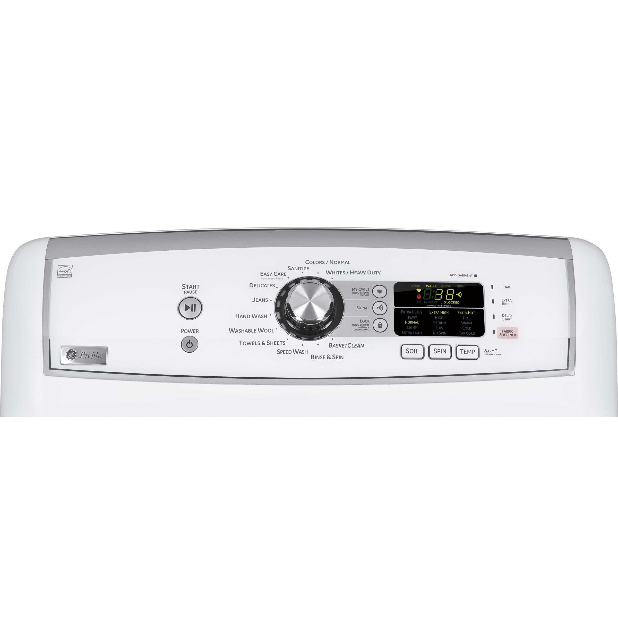 GE PTWN8050MWW White
