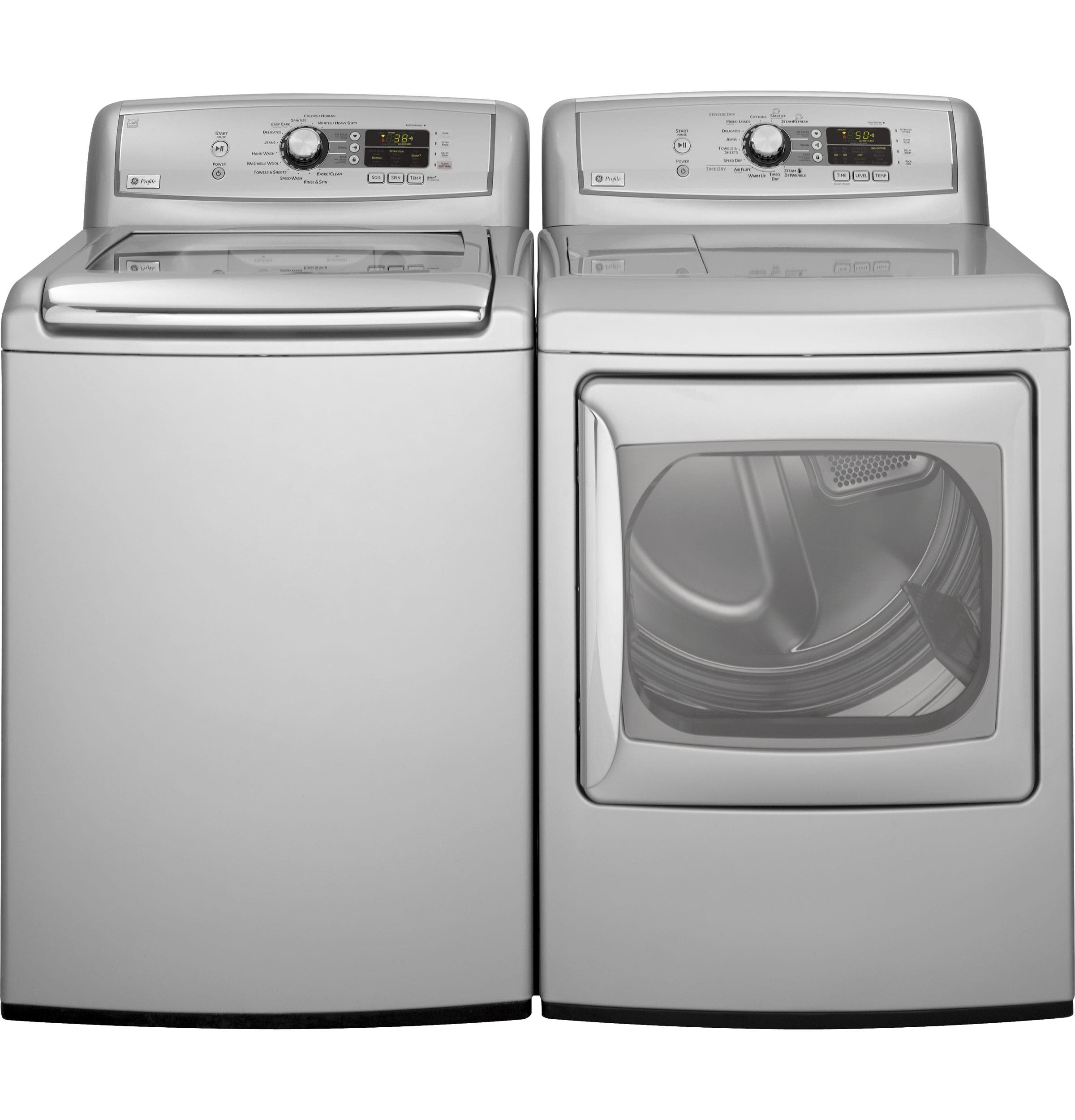 GE PTDS855EMMS Metallic Silver