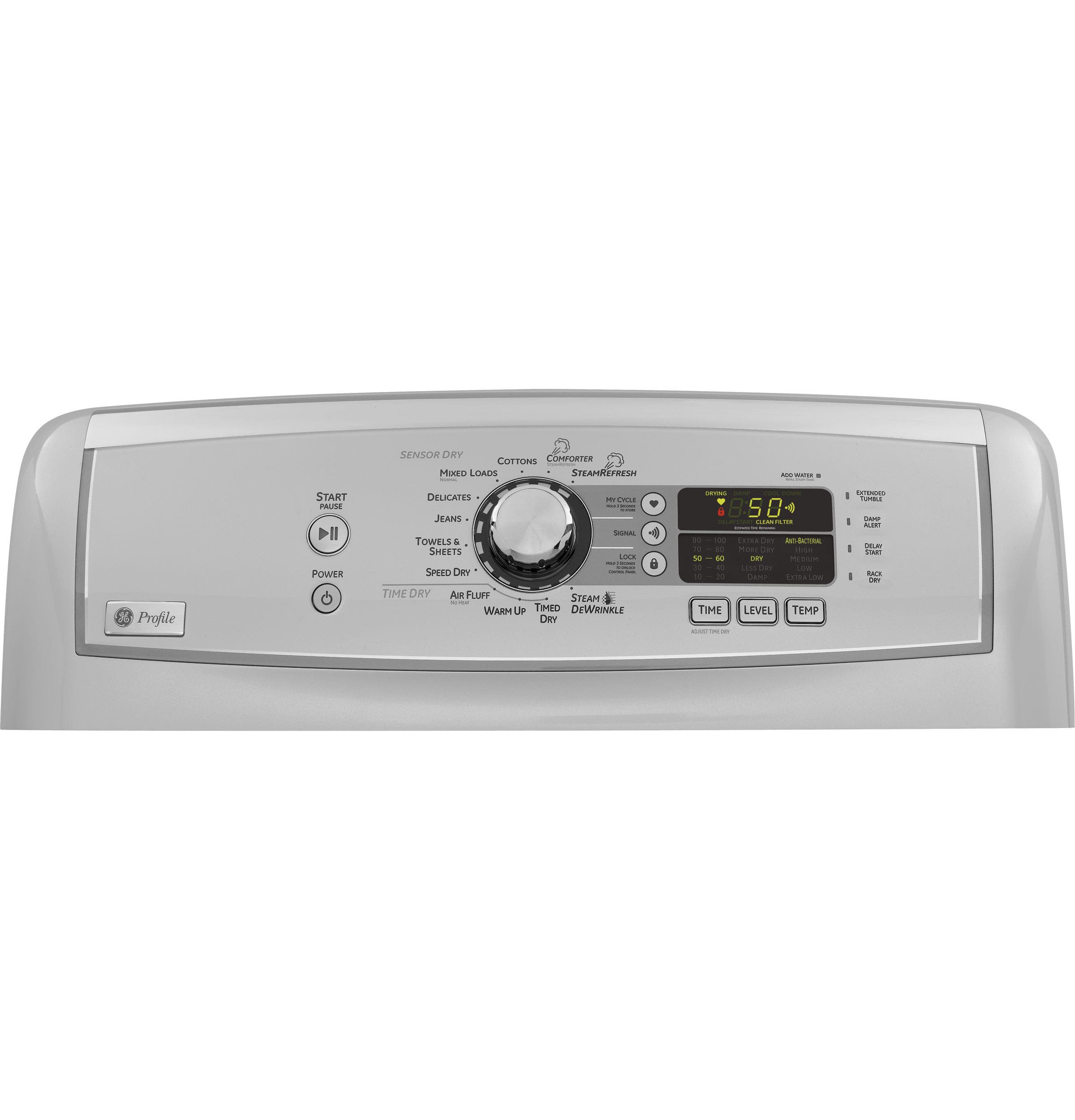 GE PTDS855EMMS Metallic Silver