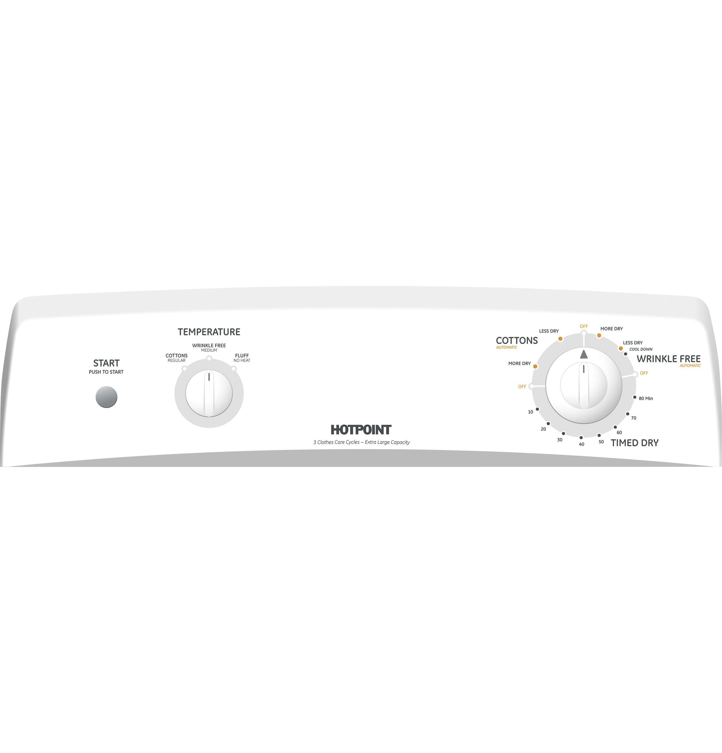 Hotpoint HTDX100GMWW White