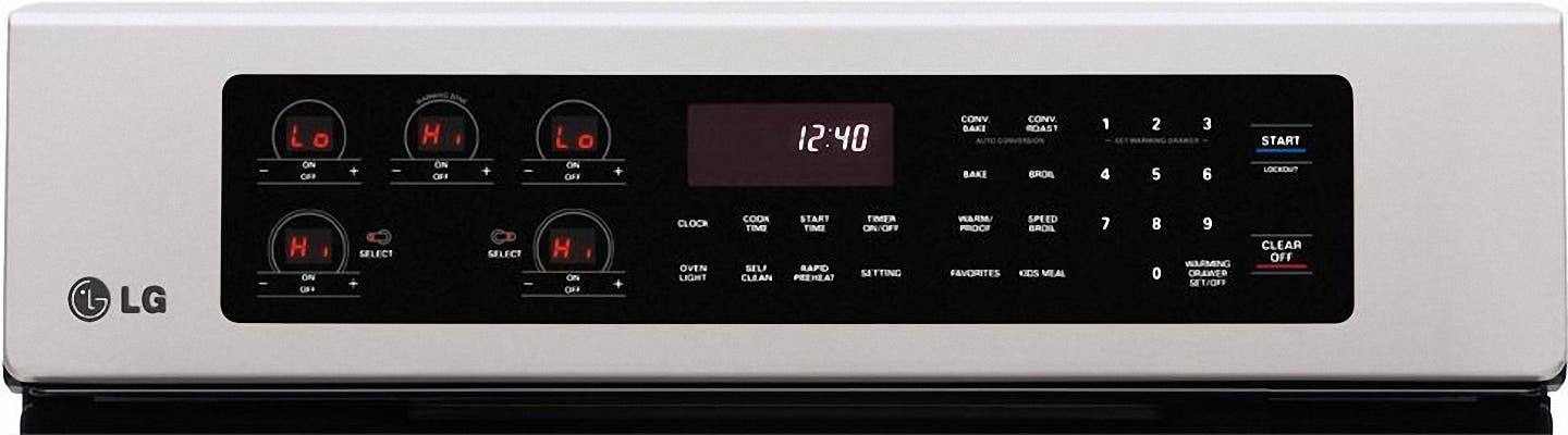 LG LRE3025ST 30" Freestanding Smoothtop Electric Range