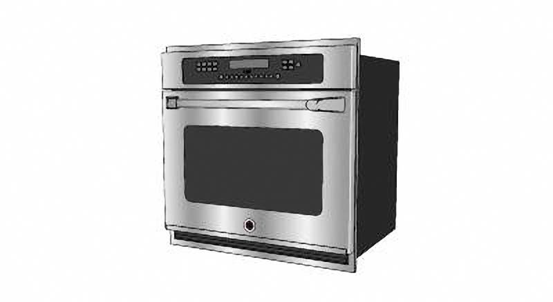 GE CT918STSS 30" Single Electric Wall Oven