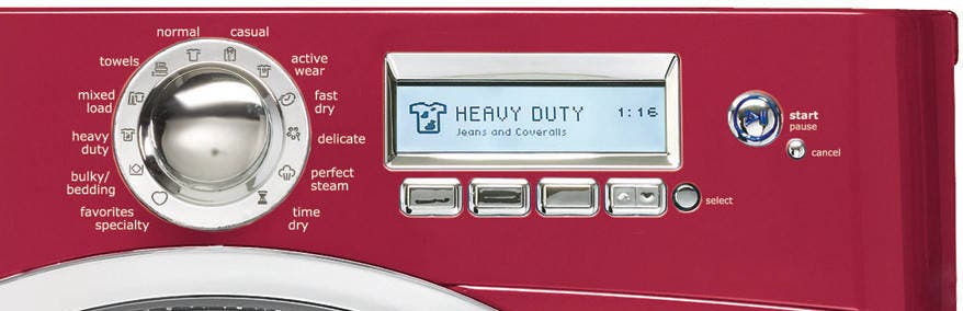 Electrolux EWMED70JRR Red Hot Red
