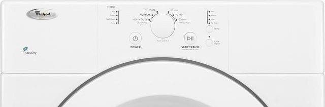 Whirlpool WED9051YW 27" Front-Load Electric Dryer