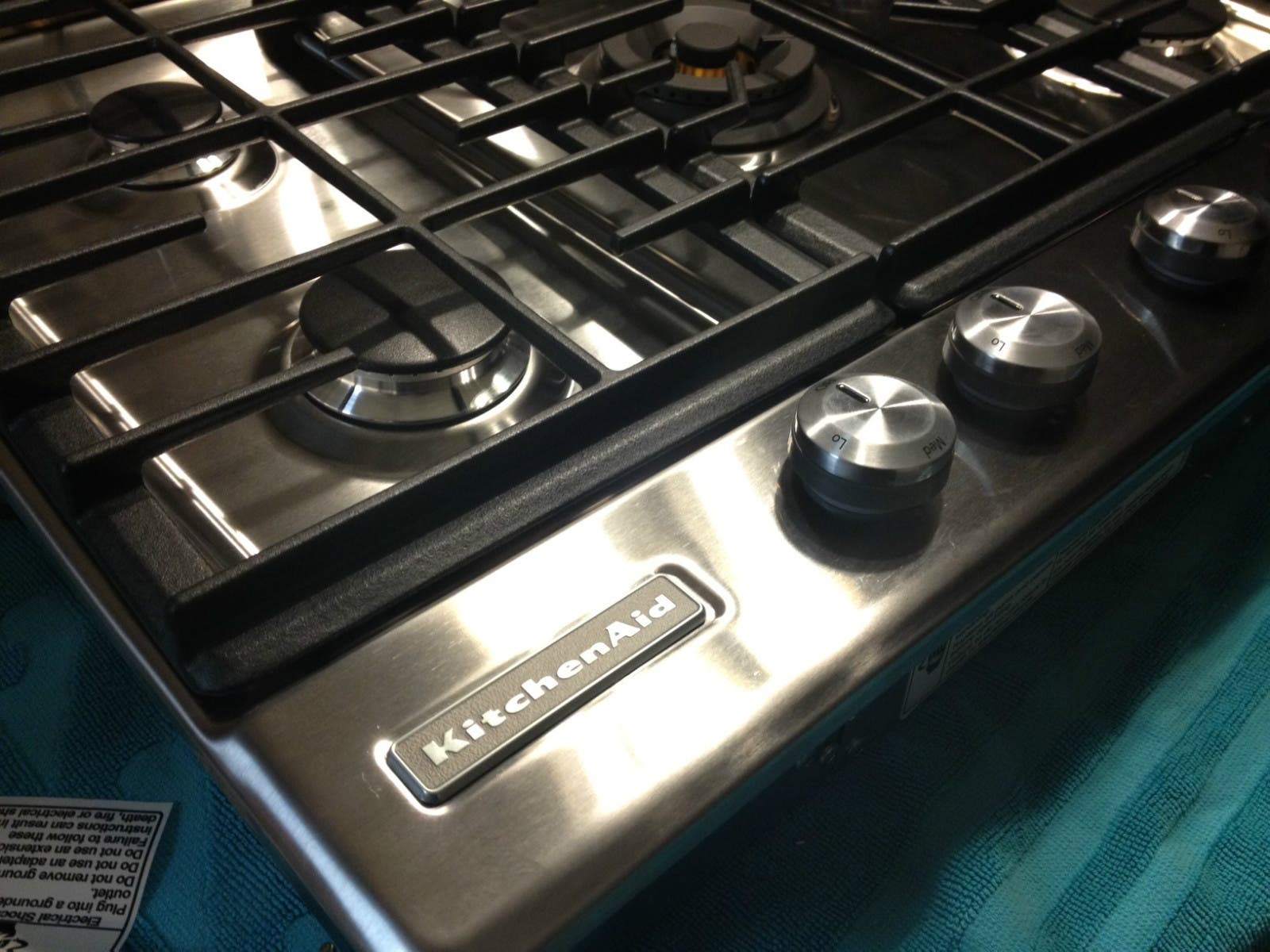 KitchenAid KFGS306VSS 30" Gas Cooktop