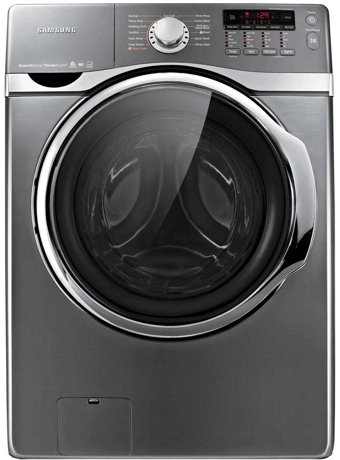 Samsung WF405ATPASU 27" Front-Load Washer with 4.0 cu. ft. Capacity, 15 ...