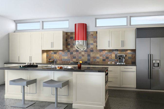 Best WM33I40R 16" Lipstick Wall-Mount Chimney Hood