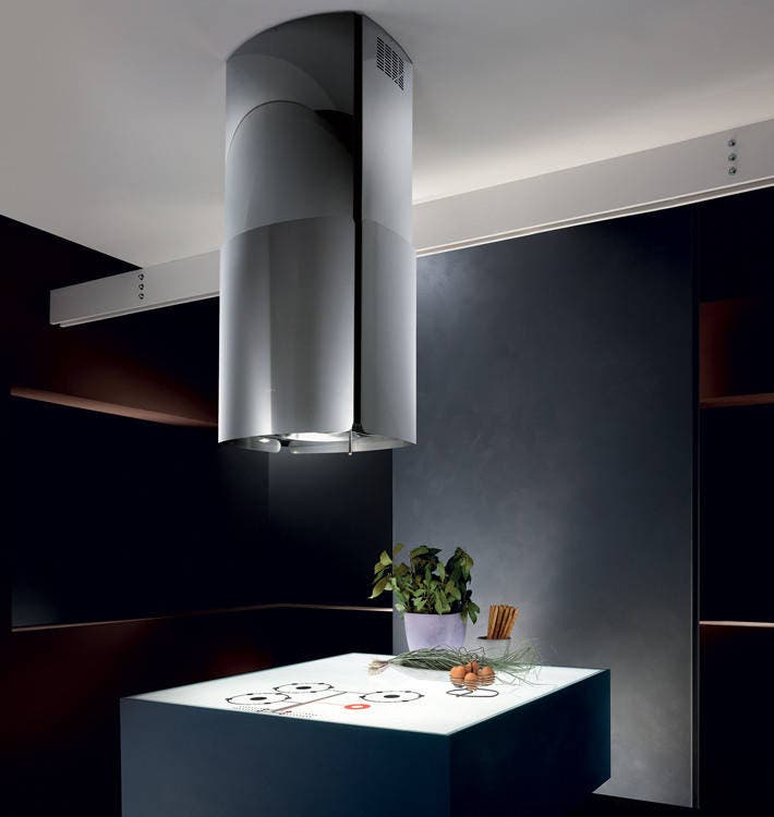 Elica ECH623SS 23 Inch Island Mount Range Hood