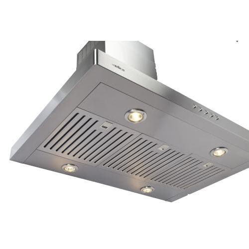 Elica EEG636SS 36 Inch Island Mount Chimney Range Hood