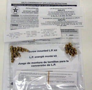 Frigidaire GRLP3 LP Gas Conversion Kit